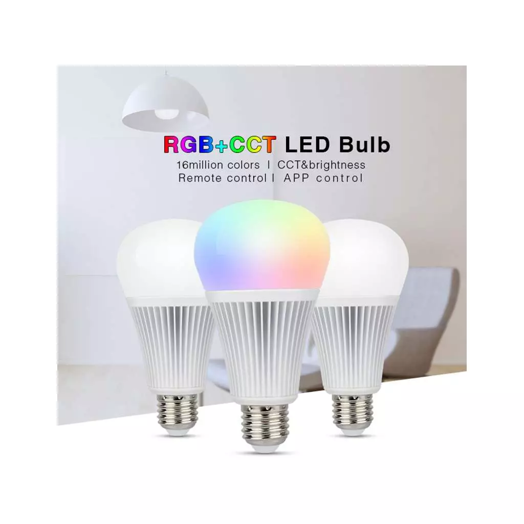 NC - Ampoule LED RVB avec télécommande - Ampoules LED - Rue du Commerce
