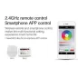 Ampoule LED E27 12W 1300lm 220° Ø74mm RF 2.4GHz - RGB+CCT 2700K-6500K 105