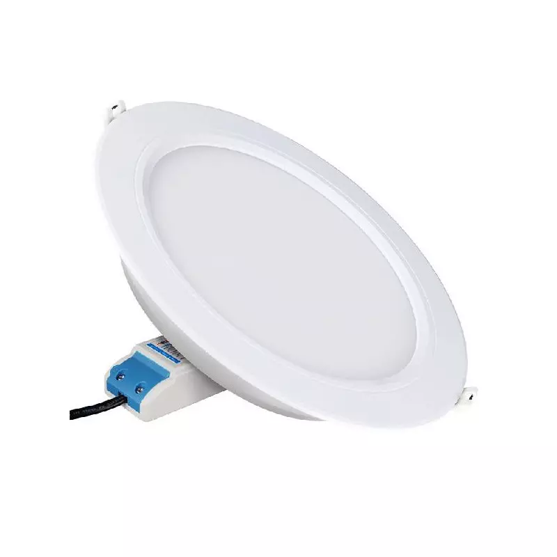 Spot LED Encastrable 12W 1100lm 120° IP20 Ø180mm Blanc - RGB+CCT 066