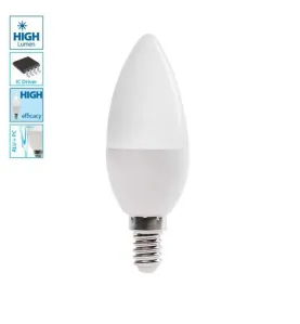 Ampoule LED E14 6,5W flamme équivalent 50W