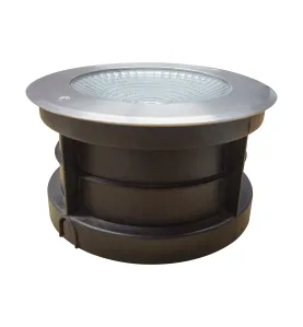 Spot LED encastrable sol 20W étanche IP67 - Blanc Chaud 3000K 1700lm - éclairage encastré diamètre 165mm