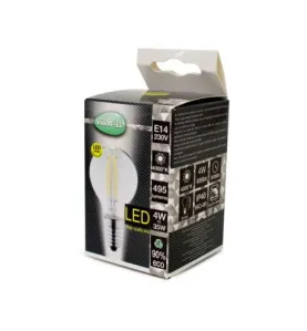 LED FIL COB P45 E14 4 W 4000K BOITE