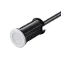 Petit Spot Encastrable 1,5W LED Tour Blanc Étanche IP67 - Blanc Chaud 2700K