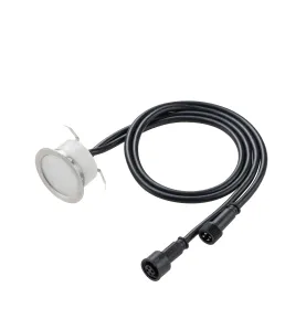 Spot LED encastrable rond étanche 0,4W RGB