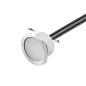 Mini Spot LED Encastrable 1W 12V - Blanc du Jour 6000K DC12V diamètre 30mm