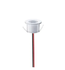 Mini Spot LED Encastrable 1W Blanc Chaud 3000K DC12V perçage 25mm 120lm