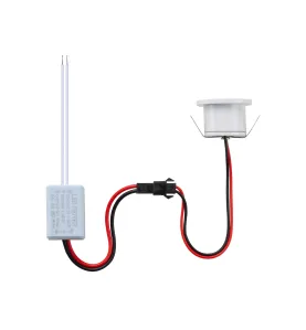 Mini Spot LED Encastrable 1W Blanc Chaud 3000K DC12V perçage 25mm 120lm