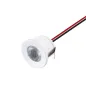 Mini Spot LED Encastrable 1W Blanc Chaud 3000K DC12V perçage 25mm 120lm