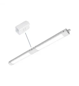 Connecteur Étanche Droit pour Tube LED 94mmx48mm