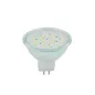 Ampoule LED 24 SMD GU5.3 MR16 3W 280lm (20W) 120° DC12V Diffuseur Transparent - Blanc Neutre 4000K