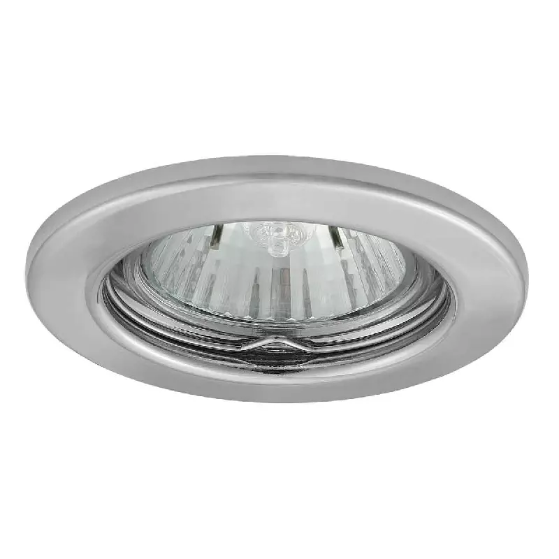 Spot Encastrable Chrome GU10 IP20 Rond