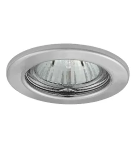 Spot Encastrable Chrome GU10 IP20 Rond