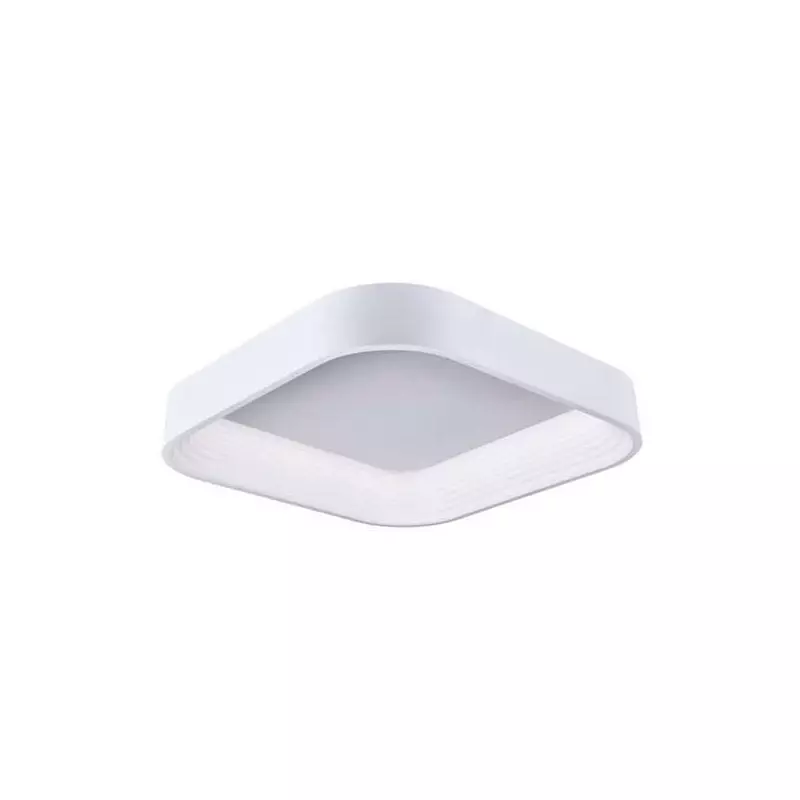 Spot saillie LED 38W carré Blanc - Blanc Chaud 3000K