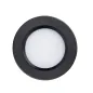 Spot LED Encastrable Compact Noir 3W 300lm (25W) 120° AC220-240V - Blanc Naturel 4000K perçage 55mm