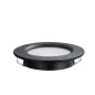 Spot LED Encastrable Compact Noir 3W 300lm (25W) 120° AC220-240V - Blanc Froid 6000K perçage 55mm