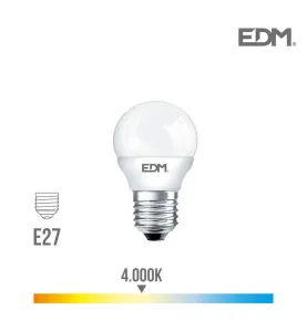 Ampoule LED E27 6W équivalent à 45W - Blanc Naturel 4000K