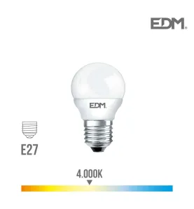 Ampoule LED E27 7W équivalent à 48W - Blanc Naturel 4000K