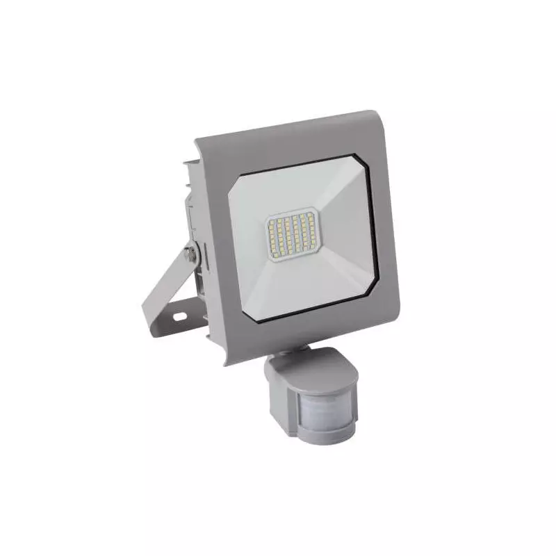 Projecteur LED avec Détecteur PIR 30W 2300lm 110° Étanche IP44 - Blanc Naturel 4000K