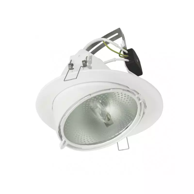 Spot LED Encastrable 70W AC220-240V 160° Ø235mm Orientable 45° - perçage 220mm