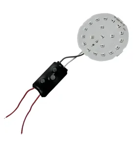 Platine LED SMD 2W 220V 110lm (20W) 120° Ø56mm - Bleu