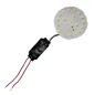 Platine LED SMD 1W AC/DC12V 110lm 120° Ø56mm  - Jaune