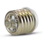 Adaptateur Base Culot E40 vers E27 Ø44mm