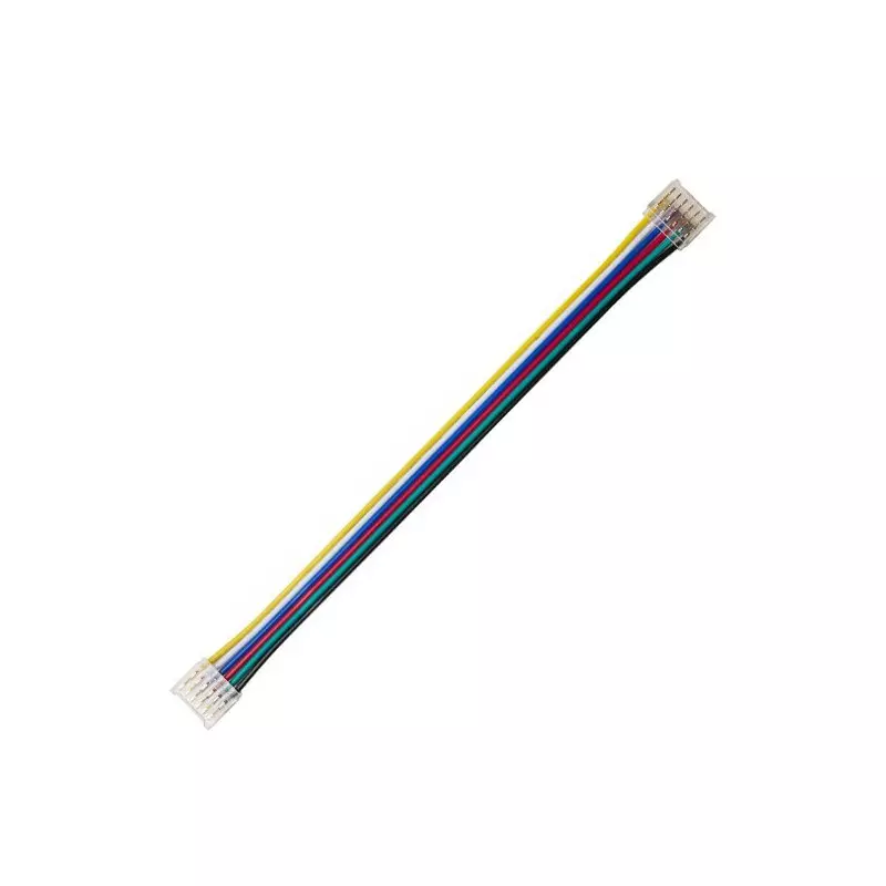 Connecteur double à pince à 6 broches pour bande SMD de 12 mm