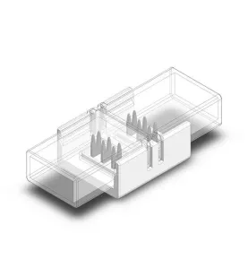 Connecteur étanche SMD 10mm PCB 3Pin (CCT, Magic RGB)