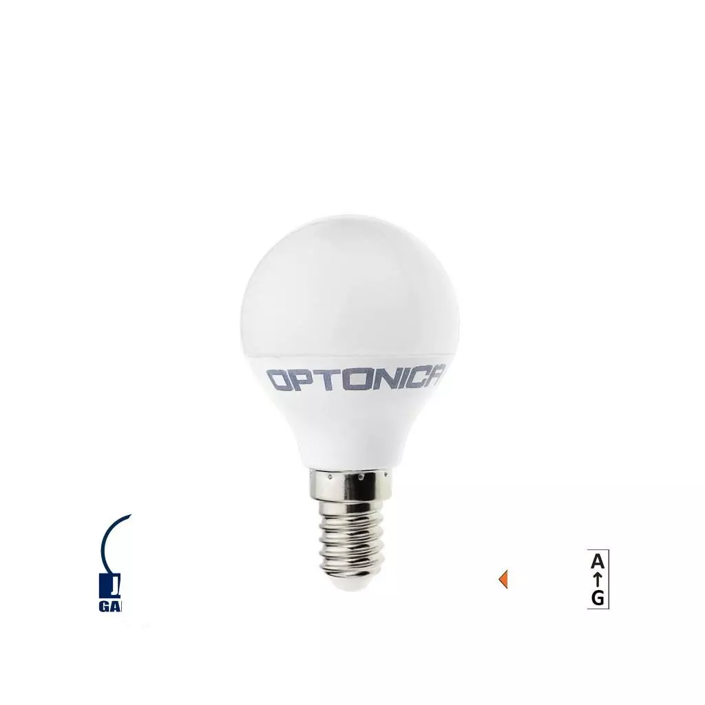 Ampoule LED E14 G45 2W équivalent à 16W - Blanc Naturel 4500K