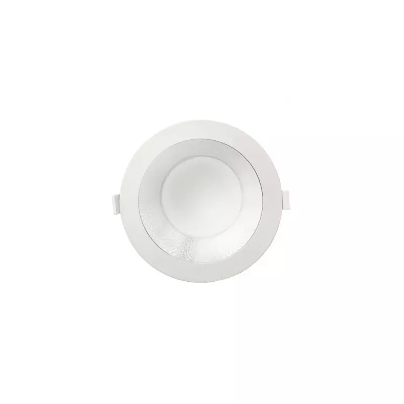 Spot LED Encastrable 40W 4000lm Ø230mm 85° IP43 IK07 - Blanc Naturel 4000K  perçage Ø200mm