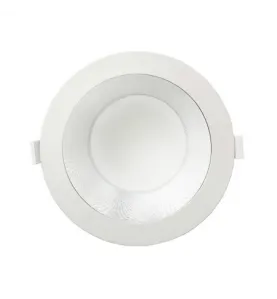 Spot LED Encastrable 40W 4000lm Ø230mm 85° IP43 IK07 - Blanc Naturel 4000K  perçage Ø200mm