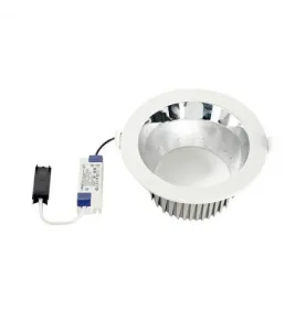 Spot LED Encastrable 40W 4000lm Ø230mm 85° IP43 IK07 - Blanc Naturel 4000K  perçage Ø200mm