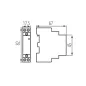 Contacteur modulaire, contrôle230 AC KMC