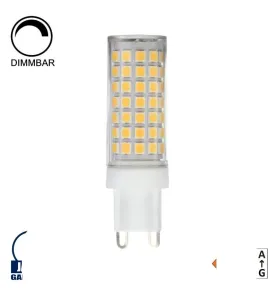 Ampoule LED Dimmable G9 6W équivalent à 45W - Blanc Naturel 4500K