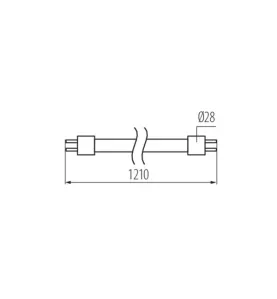 Tube LED T8 (G13) 1210mm 18W 2520lm - Blanc Naturel 4000K