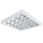 Dalle avec Grille saillie, saillie 615x615mm pour Tubes LED T8 4x18W Max