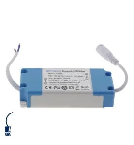 Driver Dimmable AC180-265V 30-63Vdc 300mA