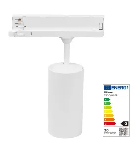 TrackLight Blanc 30W AC100-240V 1800lm 36° Zigbee 3.0 / RF 2.4G - RGB + CCT (2700K-6500K)