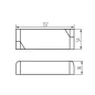 Alimentation LED AC220-240V 60W 157mm