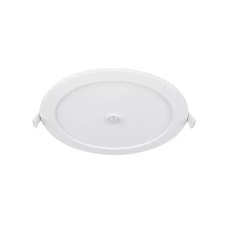 Plafonnier LED à Detecteur PIR 22W 2000lm 100° Ø240mm IP44 IK06 - CCT 3000K / 4000K / 6000K perçage Ø225mm