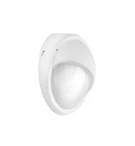 Plafonnier LED + Détecteur RF Asymétrique 21W 2300lm Étanche IP65 IK10 Ø345mm - Blanc Naturel 4000K