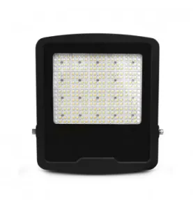 Projecteur LED Asymétrique AC220-240V 200W 24000lm 40x90° Étanche IP65 IK06 385mmx470mm - Blanc Naturel 4000K