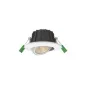 Spot LED Encastrable Dimmable AC220-230V 8W 750lm 38° Orientable à 360° Ø96mm Étanche IP65 IK08  - CCT perçage Ø80mm