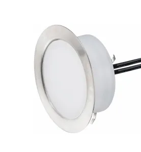 Spot LED encastrable étanche 2,5W - idéal sol, terrasse et balisage