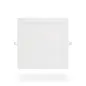 Plafonnier LED Encastrable AC85-265V 12W 120º IP40 IK08 170x170mm Blanc  - Blanc Naturel 4000K perçage 155x155mm