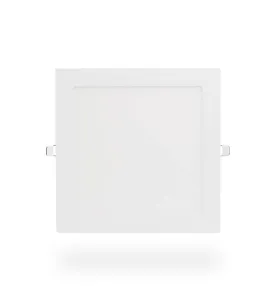 Plafonnier LED Encastrable AC85-265V 12W 120º IP40 IK08 170x170mm Blanc  - Blanc Naturel 4000K perçage 155x155mm