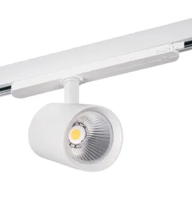 Projecteur LED sur Rail Triphasé AC220-240V 30W 2850lm 60° IP20 - Blanc Chaud 3000K