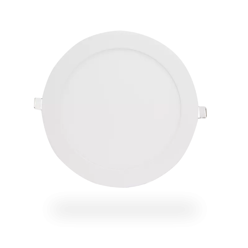 Plafonnier de surface LED 12W Rond Extra Plat Φ300mm - Blanc Chaud 3000K