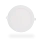 Plafonnier de surface LED 12W Rond Extra Plat Φ300mm - Blanc Chaud 3000K