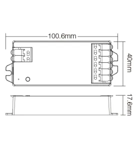 Contrôleur LED E3-RF 3 en 1 (2.4GHz) - (RGB / RGBW / RGB+CCT)